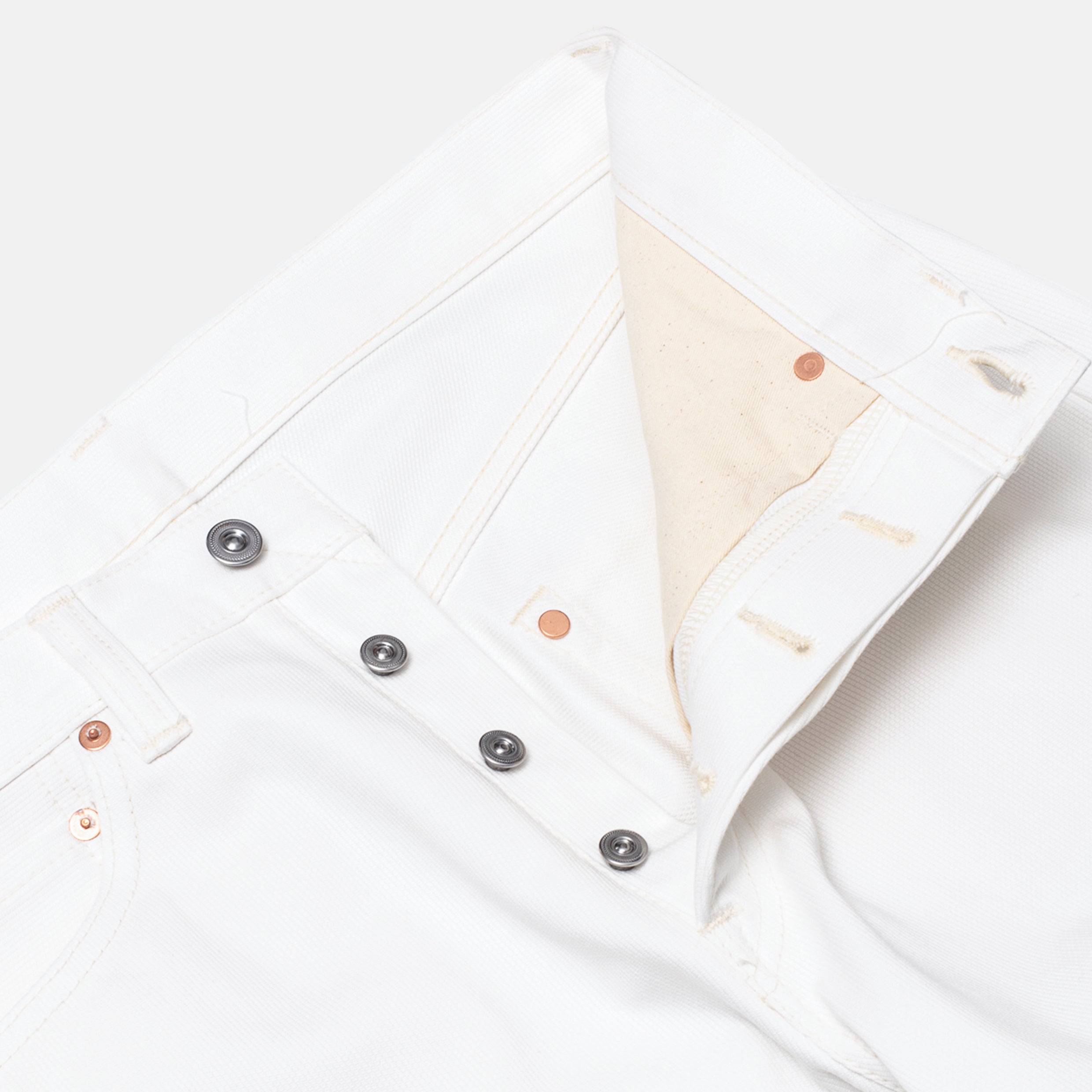 433 Pique Jeans White (Paper Patch) - Image 5