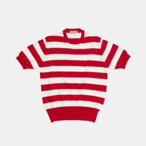 ‘Skipper’ Striped Tee Red/White