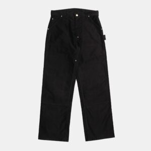 Double Knee Pants Moleskin Black