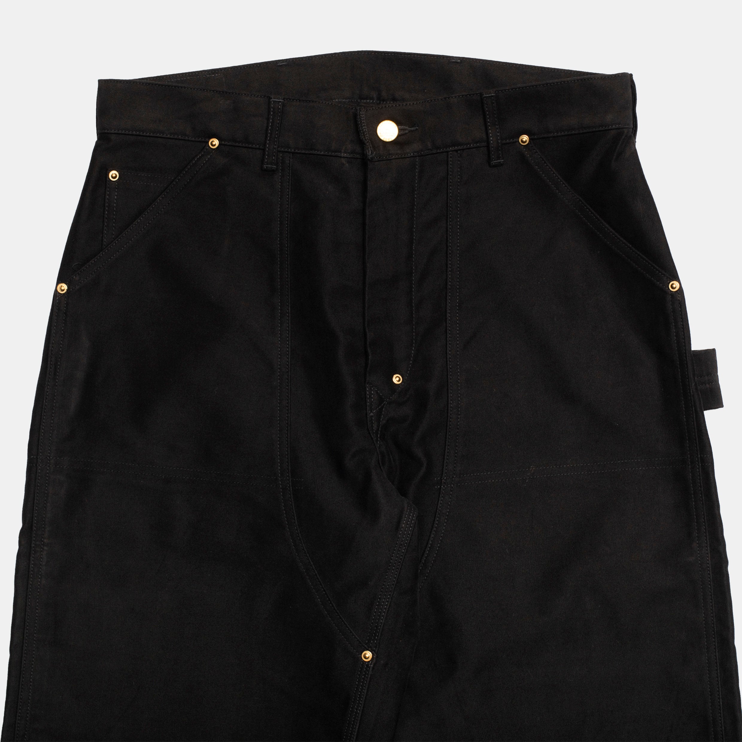 Double Knee Pants Moleskin Black - Image 2
