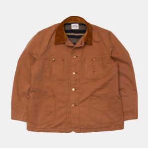 Blanket Lined Chore Coat Duck Brown