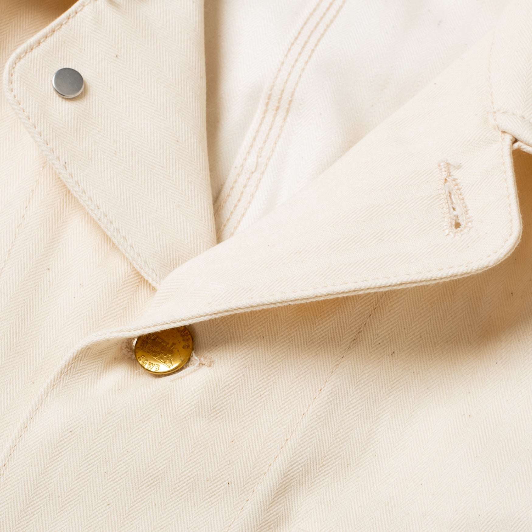 Chore Coat HBT White - Image 4