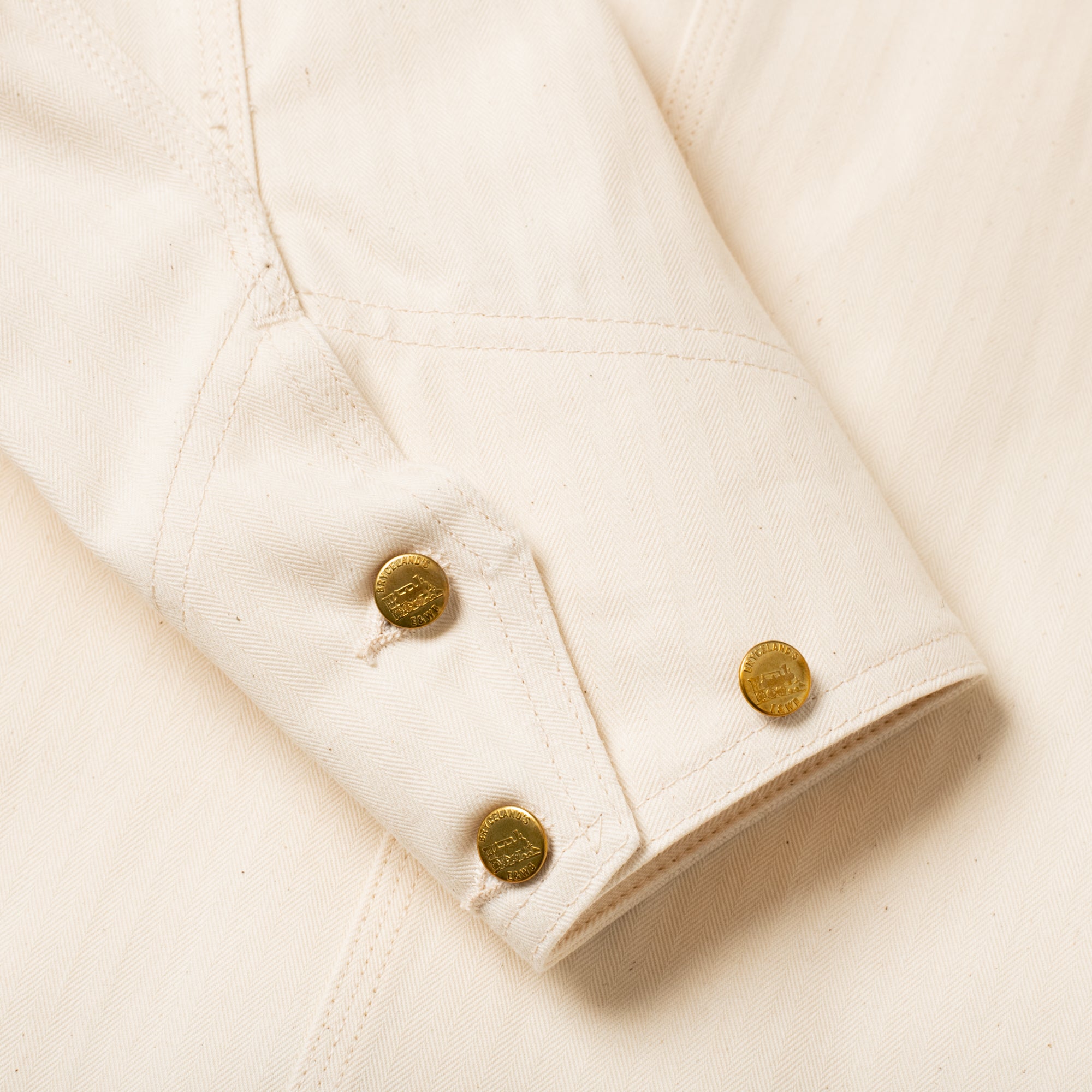 Chore Coat HBT White - Image 5