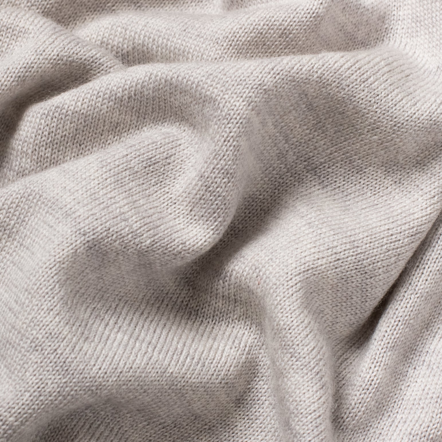 Merino Long-Sleeve Polo Argent - Image 5