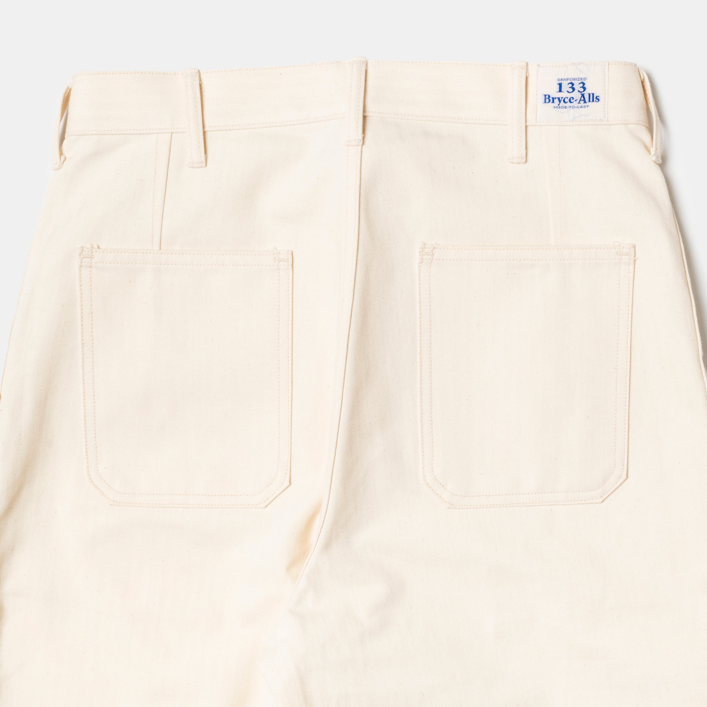 USN Deck Pants Ecru - Image 5