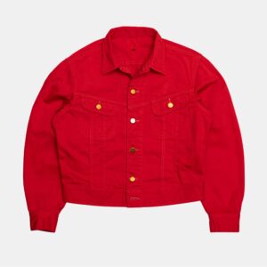 Cash Jacket Overdyed Red